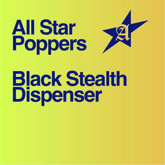 All Star - Cigarette Flavour Popper Applicator - Black Stealth rollover image