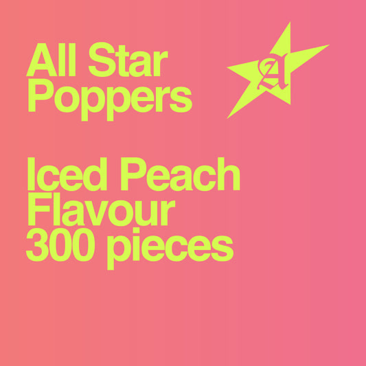 All Star - Cigarette Popper Bundle - Iced Peach 3 Pack (300 Balls) rollover image