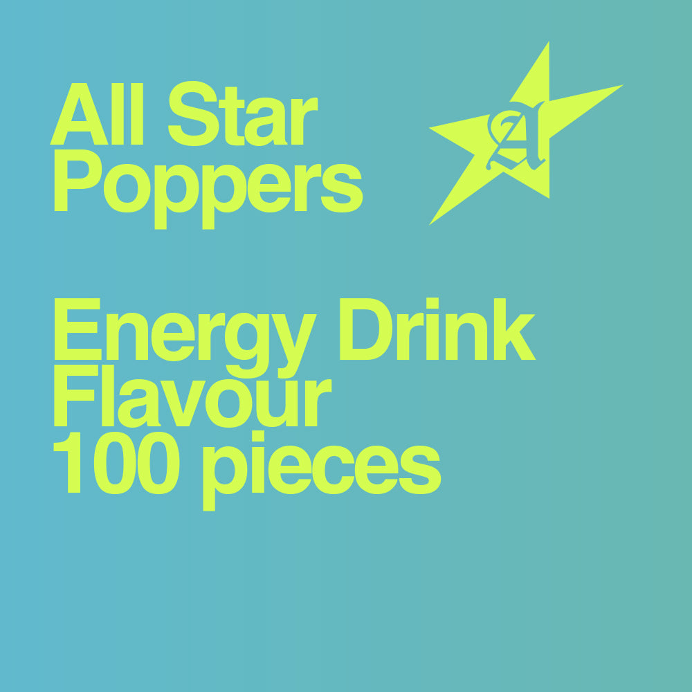 All Star - Cigarette Popper Flavour Balls - Energy Drink (100 Balls) rollover image