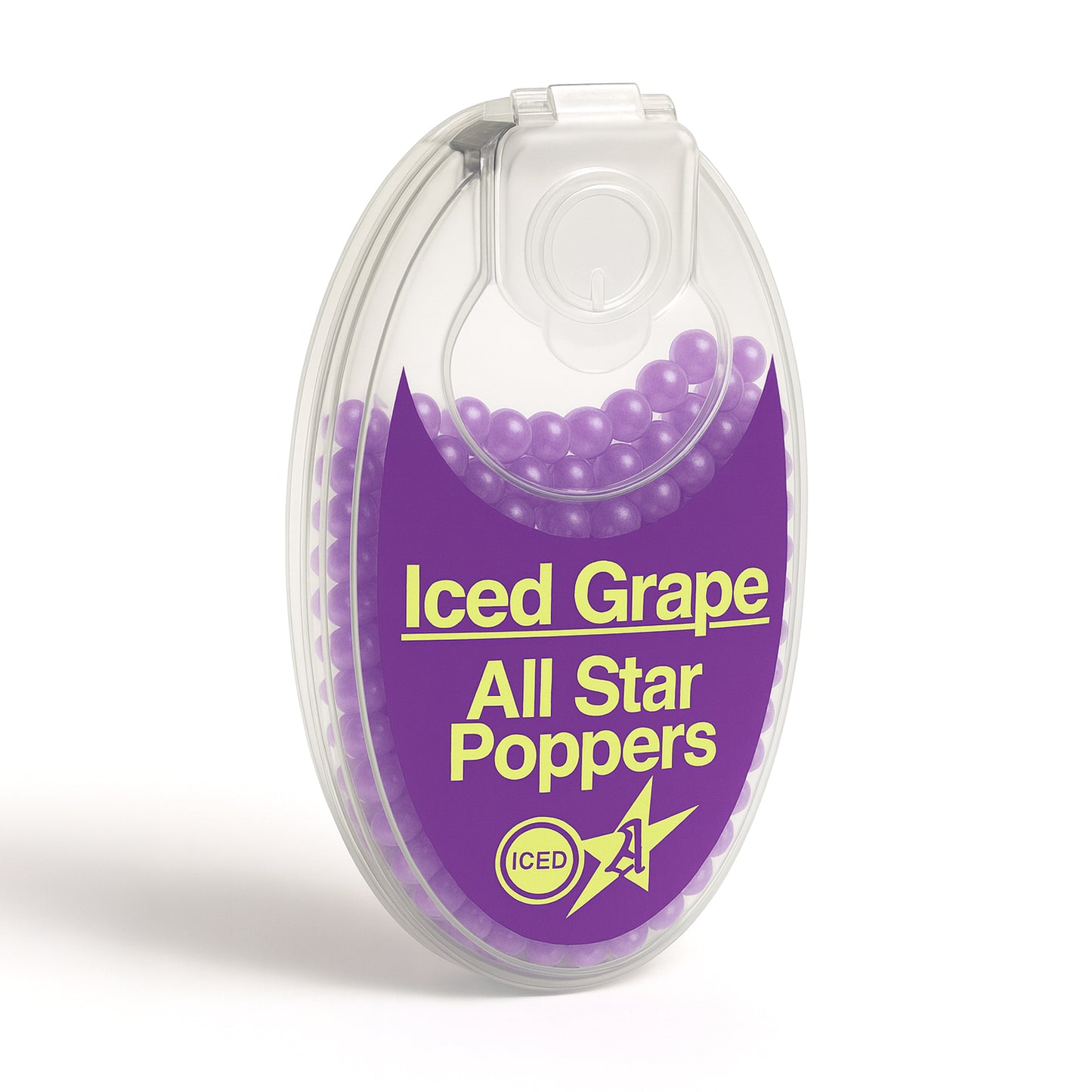 All Star Poppers - Cigarette Crush Balls - Iced Grape 3 pack (300 Balls)