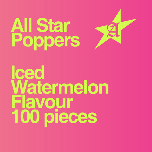 All Star - Cigarette Popper Flavour Balls - Iced Watermelon (100 Balls) rollover image