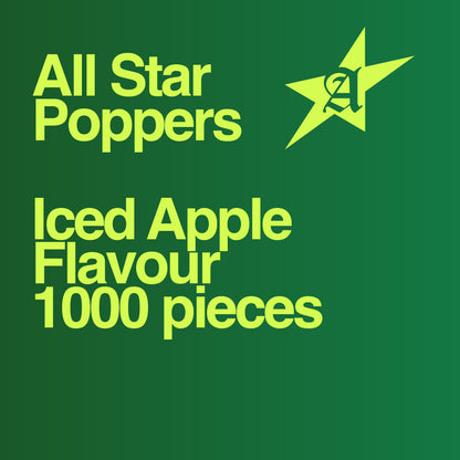 Iced Apple cigarette crush balls bulk 1000: lowest per-ball price