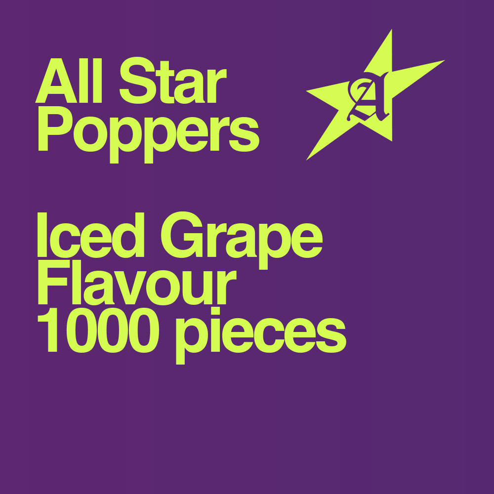 Iced Grape cigarette crush balls bulk 1000: lowest per-ball price