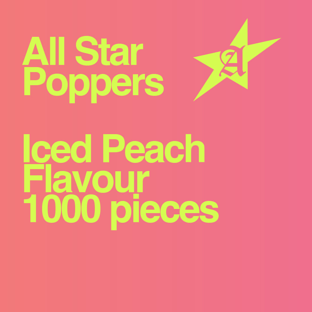 Iced Peach cigarette crush balls bulk 1000: lowest per-ball price