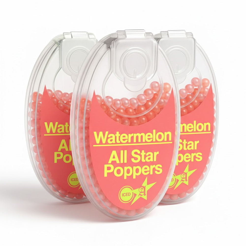 Iced Watermelon cigarette crush balls 3-pack 300 balls from All Star Poppers